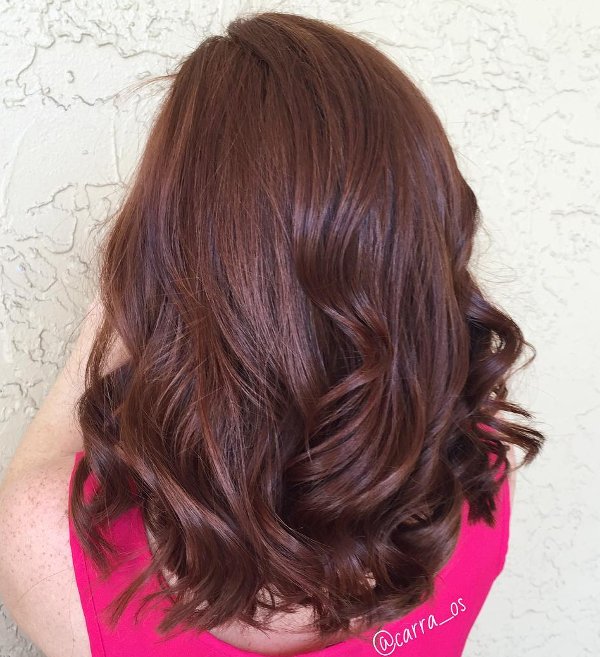Rot Braun Haarfarbe 3 Allefrisuren.de